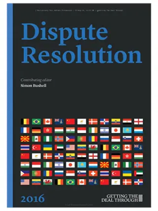 Dispute Resolution Cover