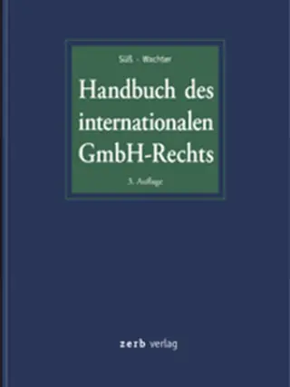 Das Handbuch des internationalen GmbH-Rechts Cover
